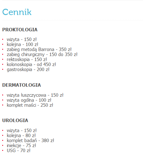 Centrum Medycyny Specjalistycznej ON CLINIC dr Michał Glogasa lek. med. specj. chirurg, specj. medycyny sportowej, specj. medycyny paliatywnej — zdjęcie 2